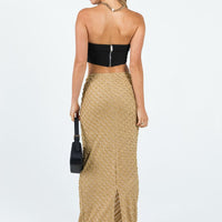 Sewell Maxi Skirt Beige