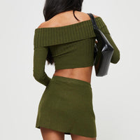 Sani Mini Skirt Olive