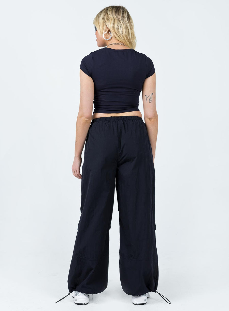 Hypnotize Parachute Pants Navy