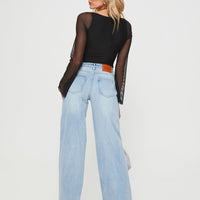 Maryanne Mid-rise Relaxed Jeans Light Wash