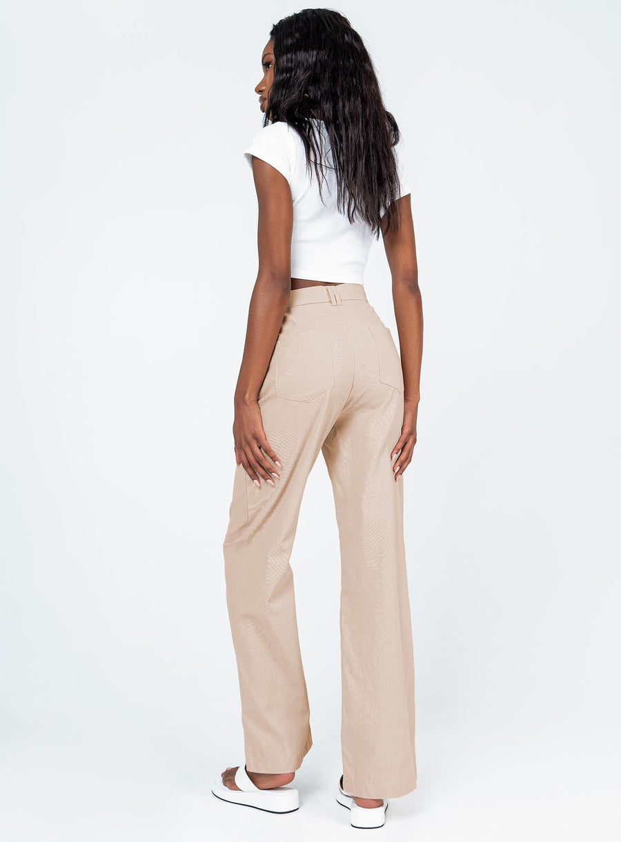 Lelo Linen Pants Beige