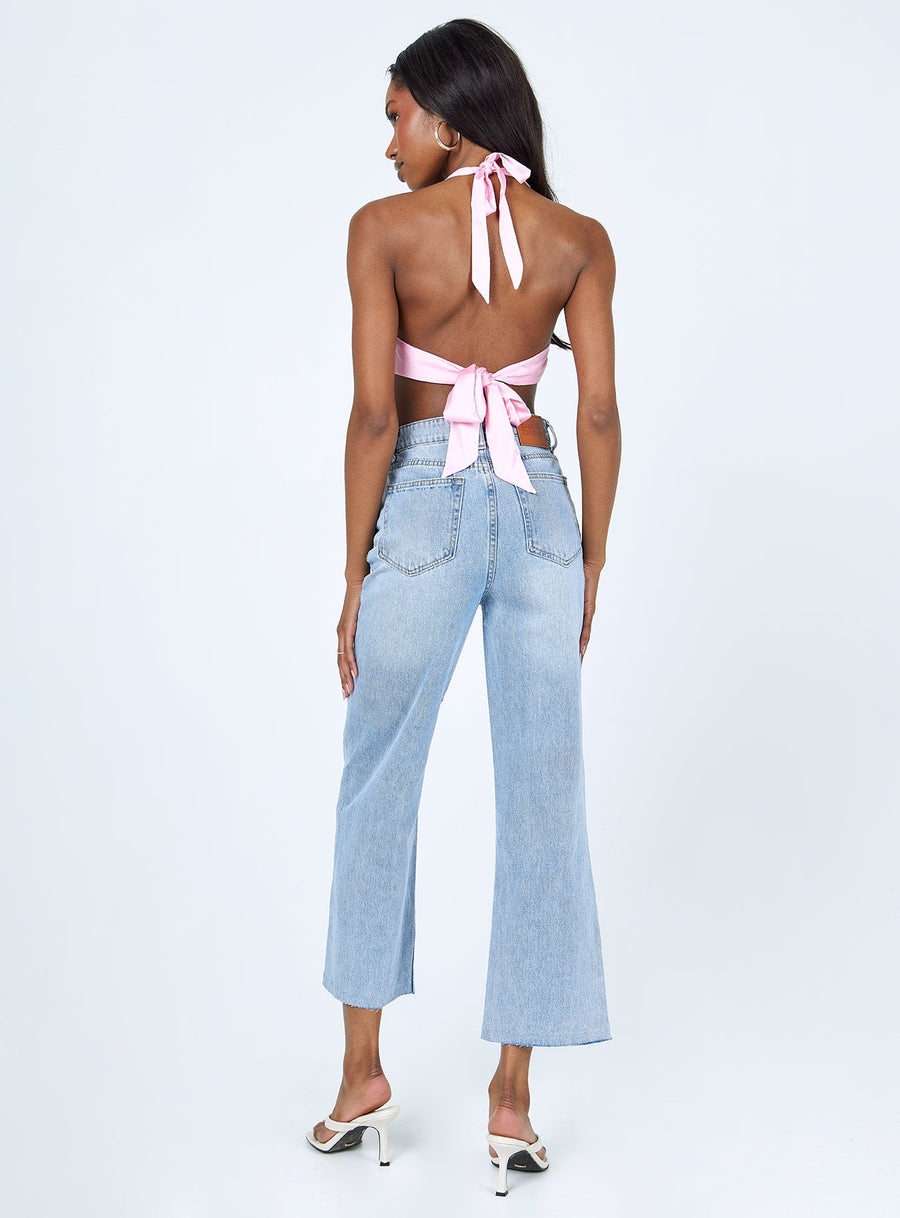 Olbia Wide Leg Denim Jeans