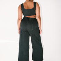 Huxley Set Black Stripe Curve