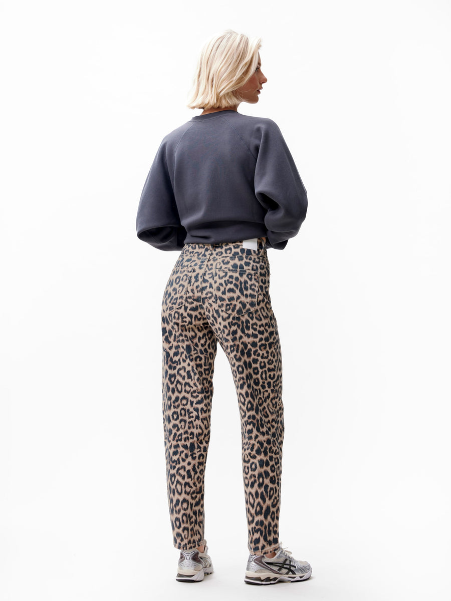 CATWALK JUNKIE - Barrel Fit Leopard Jeans