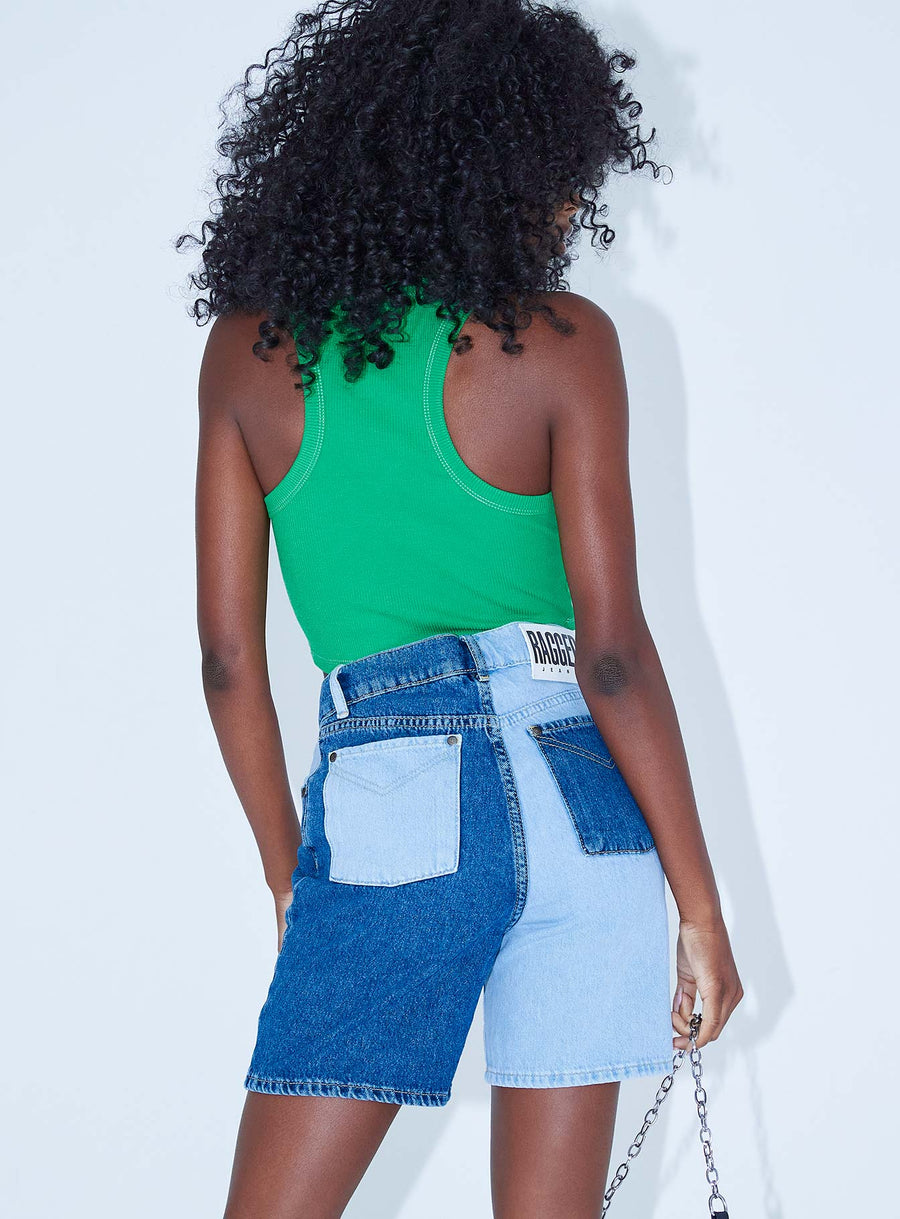 The Ragged Priest Tour Shorts Blue