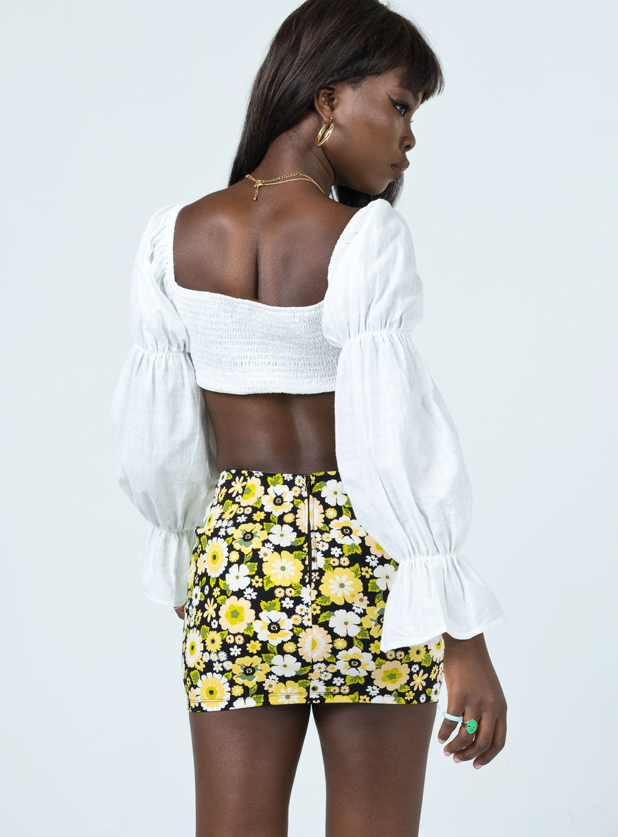 Motel Ima Skirt Retro Floral