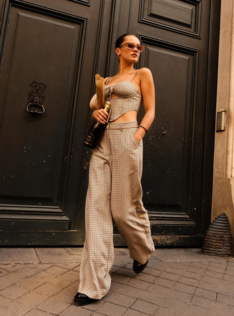 JGR & STN Dylan Houndstooth Trouser Check