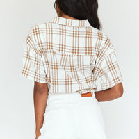 Elise Shorts White
