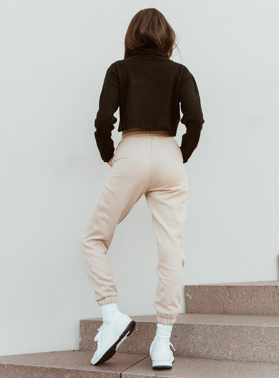 Nero Sweat Pants Beige