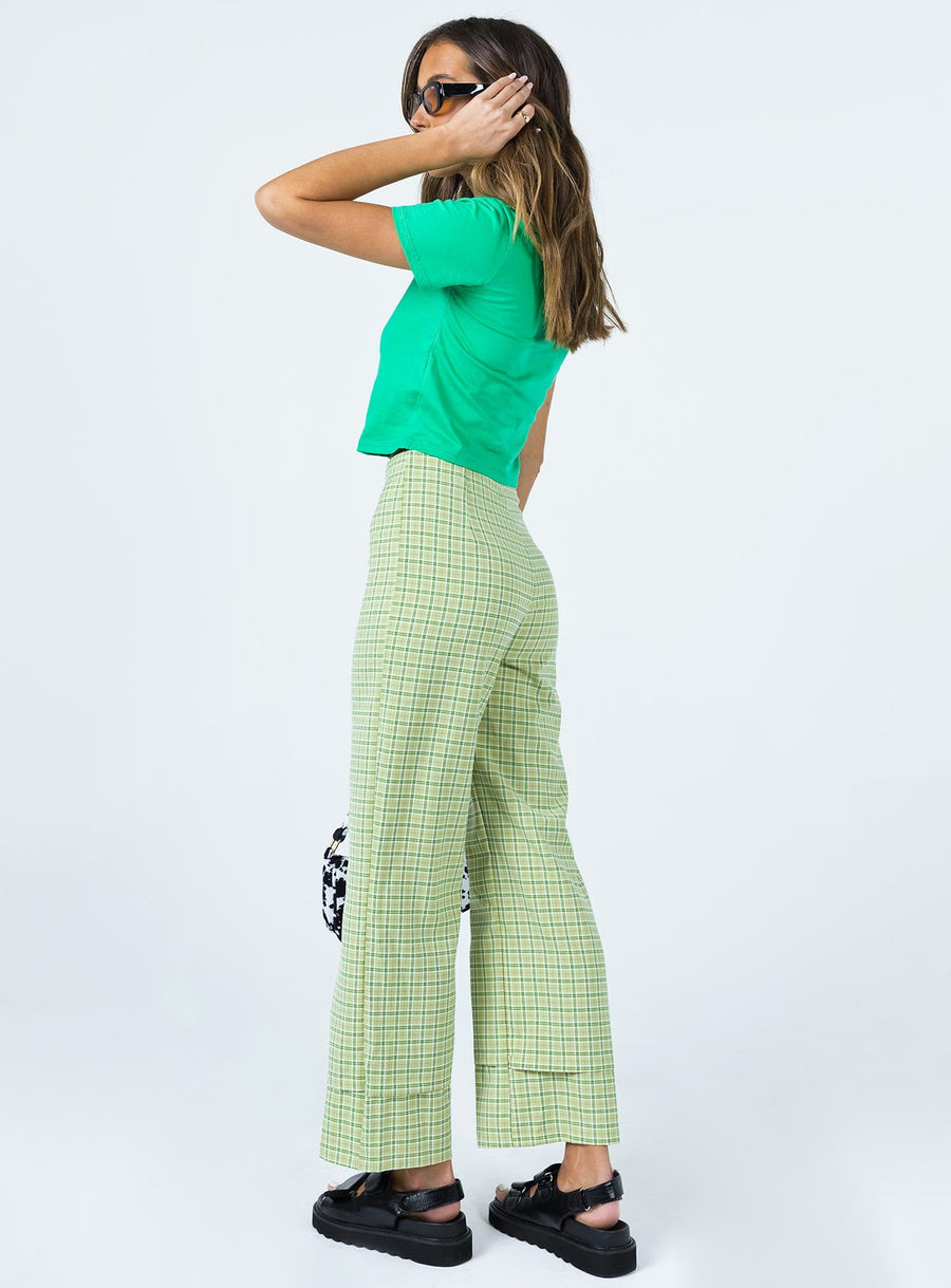 Euros Pants Lime Green