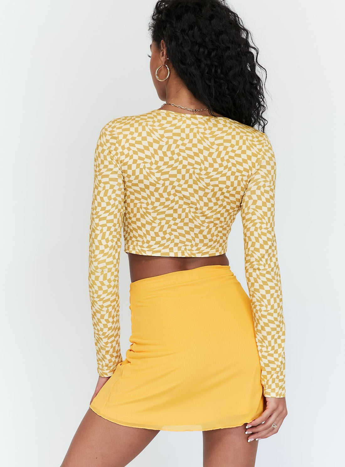Baxter Mini Skirt Orange