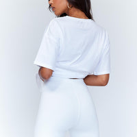 Biker Short White