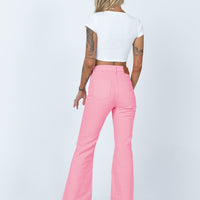 Cabarita Lounge Denim Jeans Pink