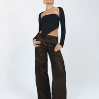 Motel Saul Trouser Dark Brown