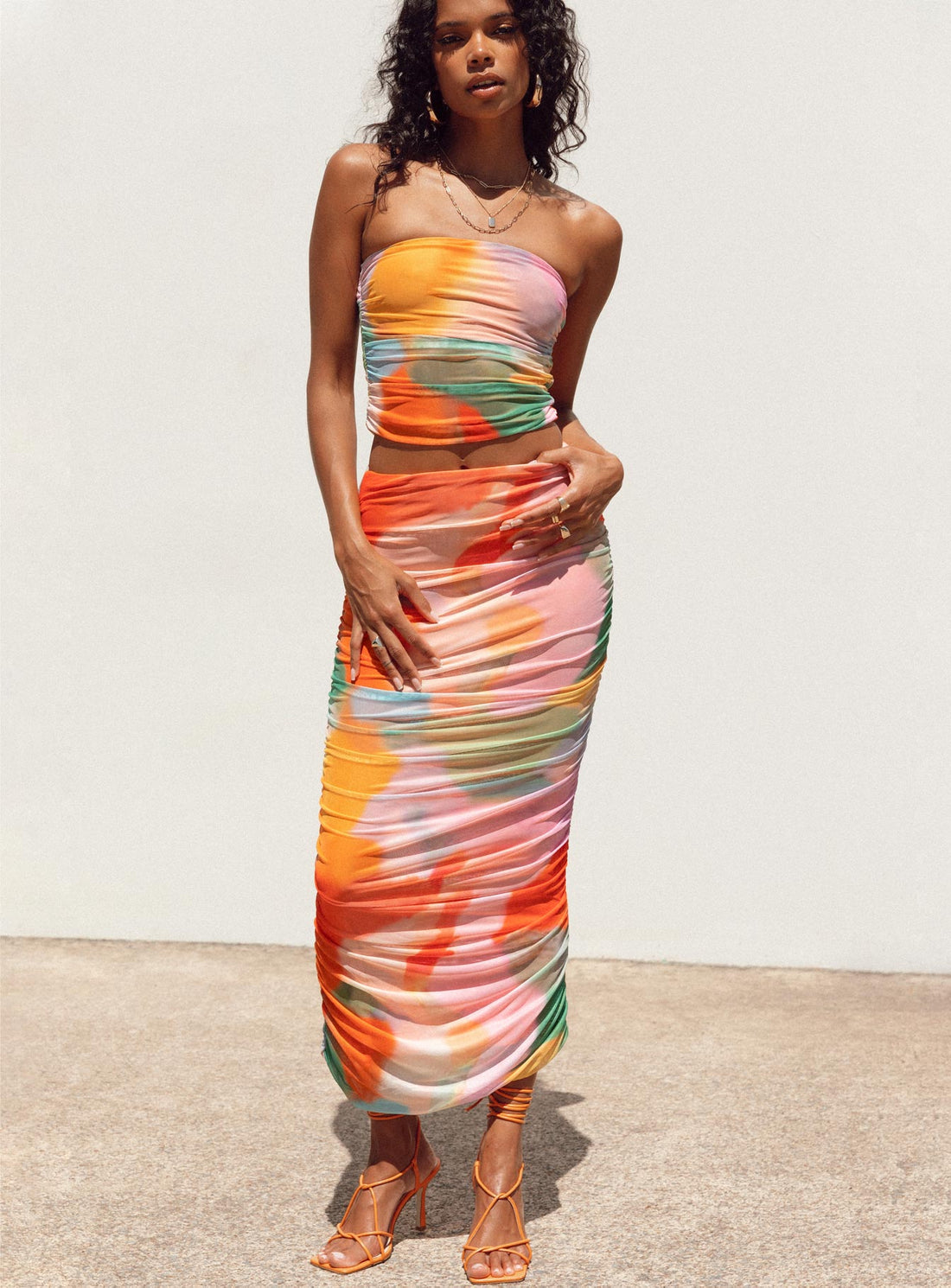 Balcatta Maxi Skirt Multi