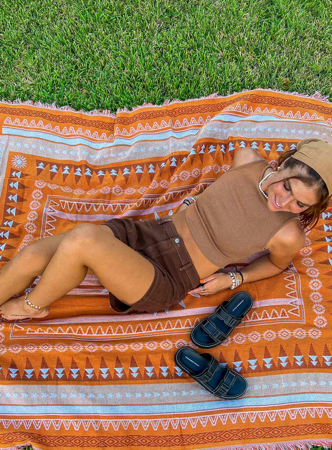 Darby A Line Short Brown