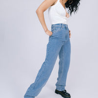 Marian Mid Rise Jeans Denim