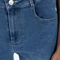 Carvalho Flare Jeans Mid Wash Denim