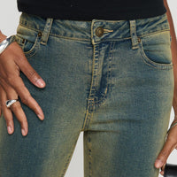 Sandman Flare Jeans Antique Wash