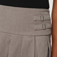 Cartwright Cord Mini Skirt Grey