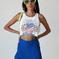 Julianna Shorts Cobalt Blue