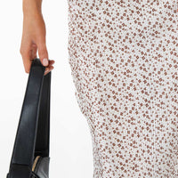 Chickadee Maxi Skirt Cream Floral