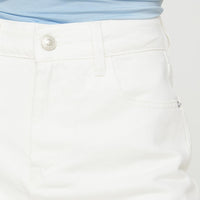 Heuston Denim Skort White Denim