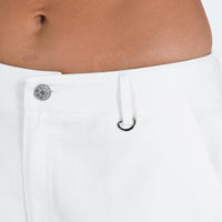 Fallout Mid Rise Cargo Pants White Tall