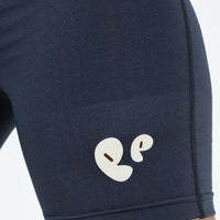 Princess Polly Bike Shorts Bubble Text Slate