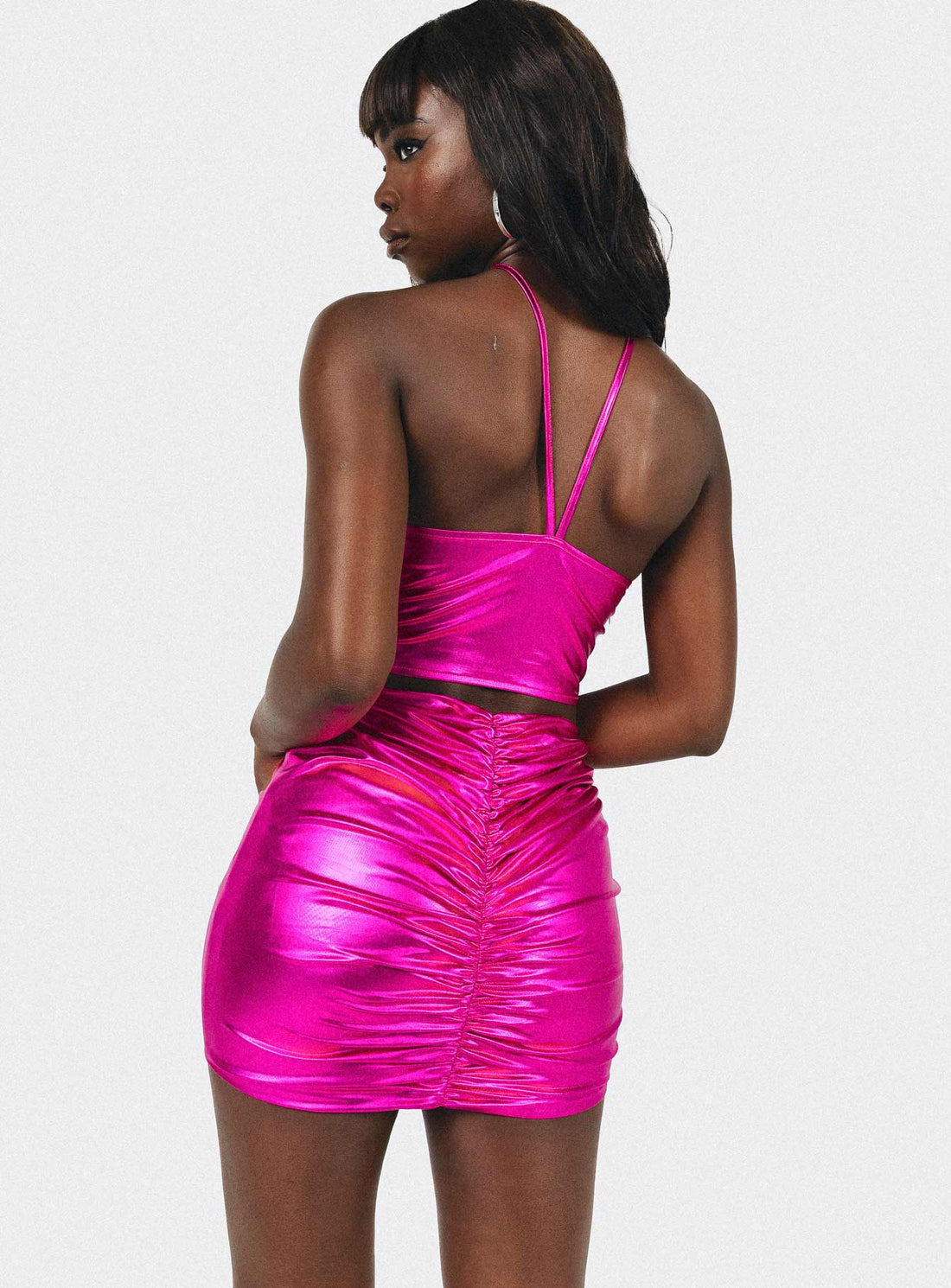 Okinya Mini Skirt Pink