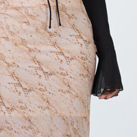 Rayna Maxi Skirt Snake