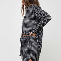 Mareena Geo Set Black / White