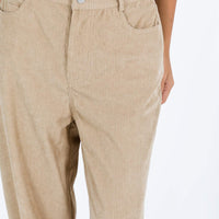 Frannie Corduroy Pants Cream