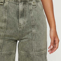 Making History Cargo Jeans Olive