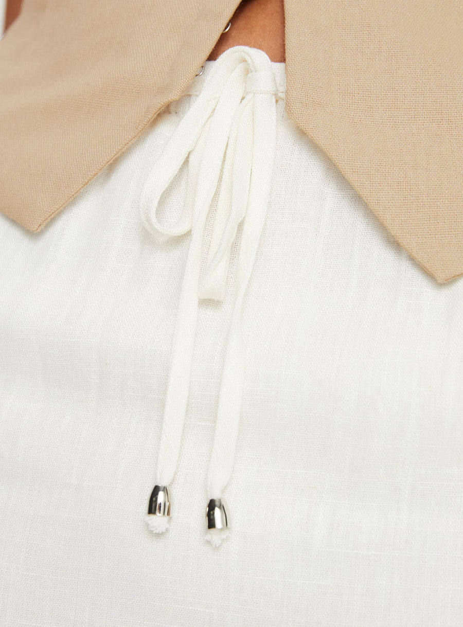 Ogilvie Mini Skirt White