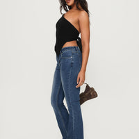 Bethany Low Rise Bootleg Jeans Mid Wash