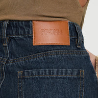 Impala Shorts Mid Wash Denim