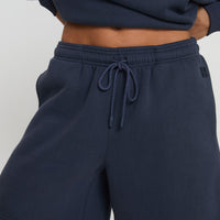 Dream Fleece Longline Shorts Navy