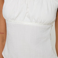 Breezewood Maxi Skirt White