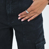 Nosita Cargo Jeans Black