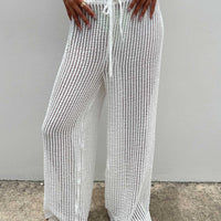 Darcie Knit Pants White