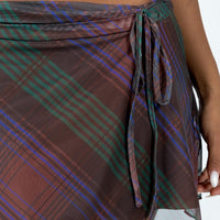 Prep In Your Step Mini Skirt Multi