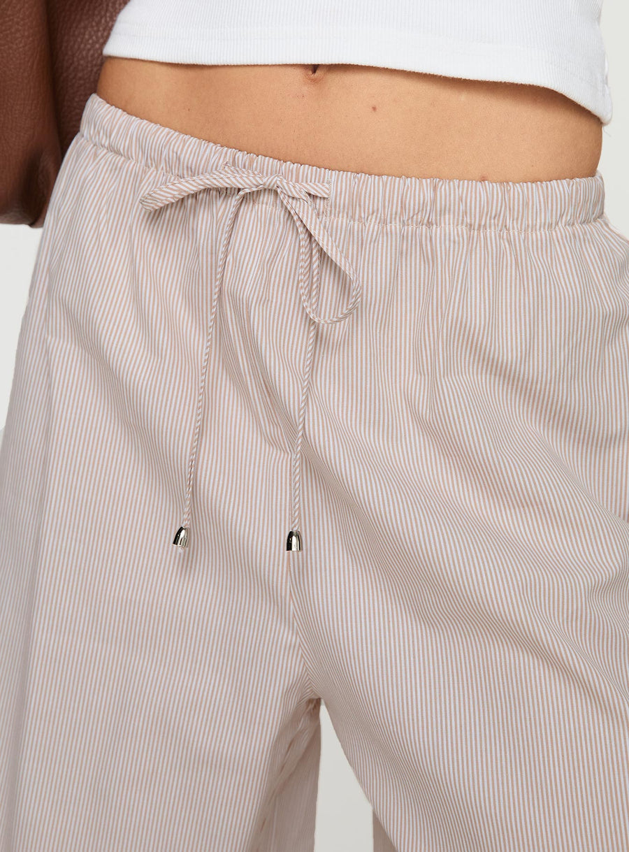Ogilvie Pants Beige Stripe