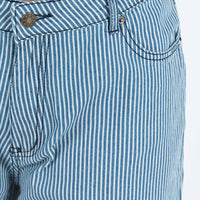 Eivissa Baggy Jeans Blue Denim Stripe