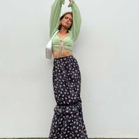 Fowler Maxi Skirt Black