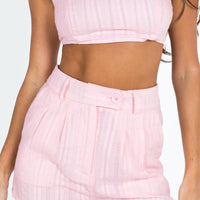 Huxley Short Set Pink