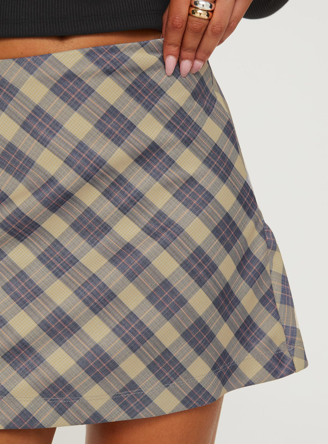 Fike Mini Skirt Blue