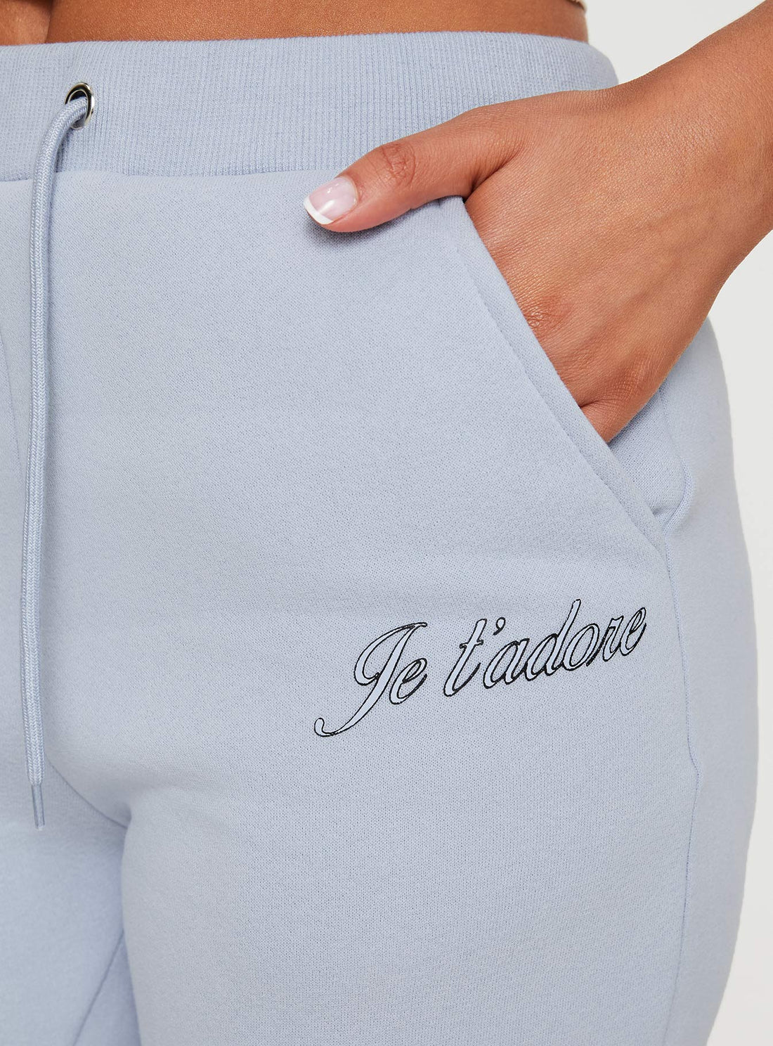 Je T'adore Track Pant Pale Blue