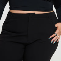 Lulu Pants Black Curve
