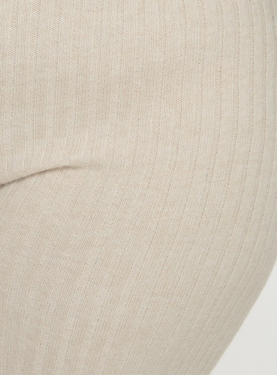 Montana Knit Pants Cream Curve